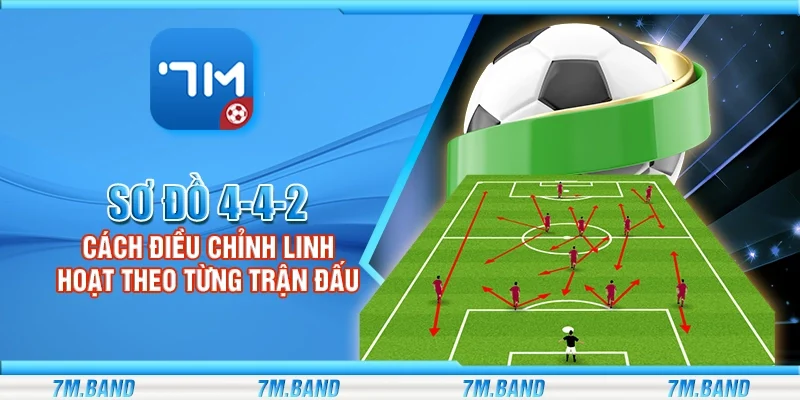 Sơ đồ 4-4-2 – Cách điều chỉnh linh hoạt theo từng trận đấu
