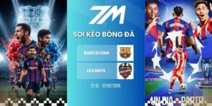Kèo bóng đá Barcelona vs Levante hôm nay ngày 22/02/2026 - La Liga