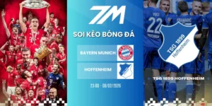 Tỷ Lệ Kèo Bayern Munich vs Hoffenheim Hôm Nay Ngày 08/02/2026 - Bundesliga