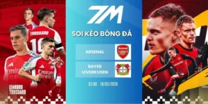 kèo bóng đá Arsenal vs Bayer Leverkusen hôm nay ngày 18/03/2026 - C1