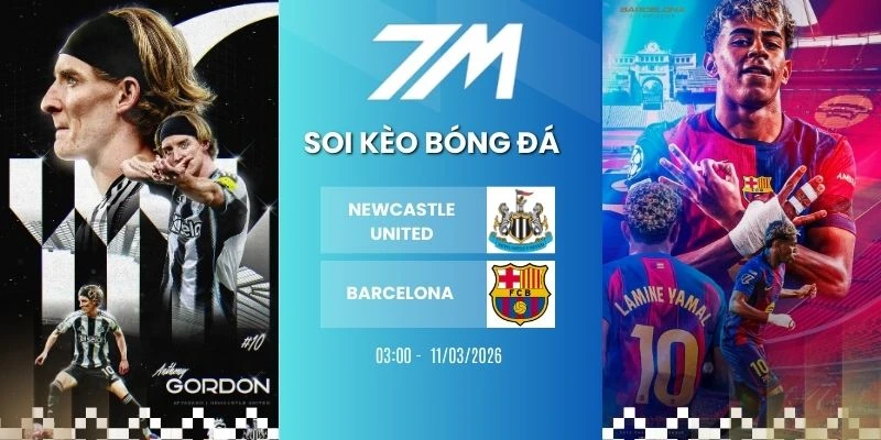 Kèo Bóng Đá Newcastle United Vs Barcelona Hôm Nay Ngày 11/03/2026 – C1